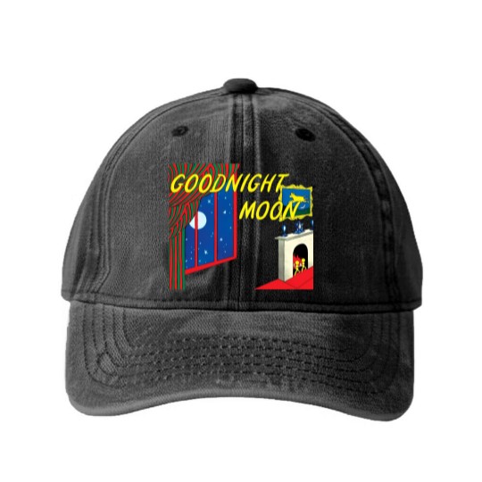 Discover goodnight moon | Essential Washed Denim Baseball Caps