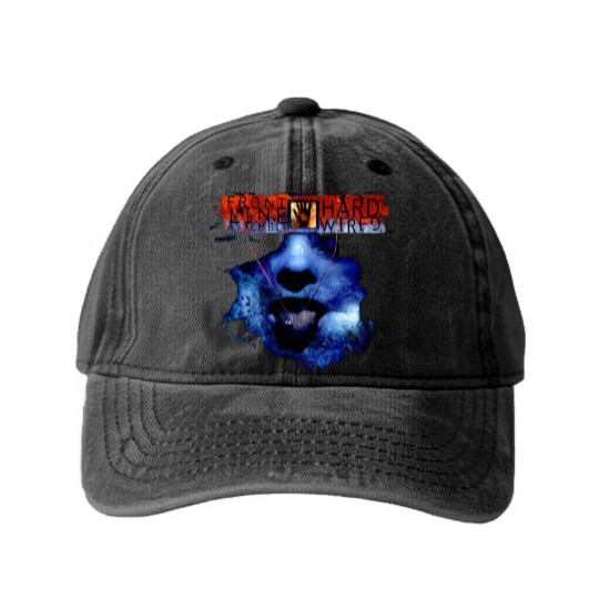 Discover front line assembly Washed Denim Baseball Caps