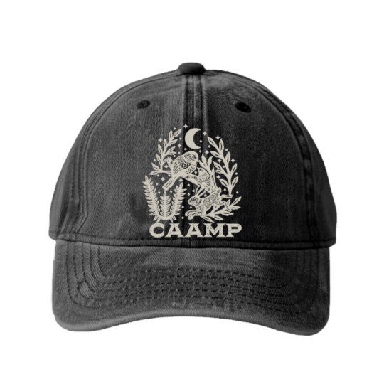 Discover caamp 2 Washed Denim Baseball Caps