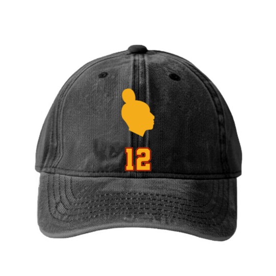 Discover Basketball Star JuJu Watkins Washed Denim Baseball Caps - College Basketball Fan Apparel