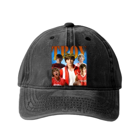 Discover Troy Bolton Washed Denim Baseball Caps, Zac Efron Merchandise, Zac Efron Washed Denim Baseball Caps, Zac Efron Washed Denim Baseball Caps