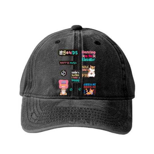 Discover The Norris Nuts Merch The Norris Nuts Washed Denim Baseball Caps