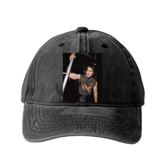 Discover Joe Jonas Washed Denim Baseball Caps