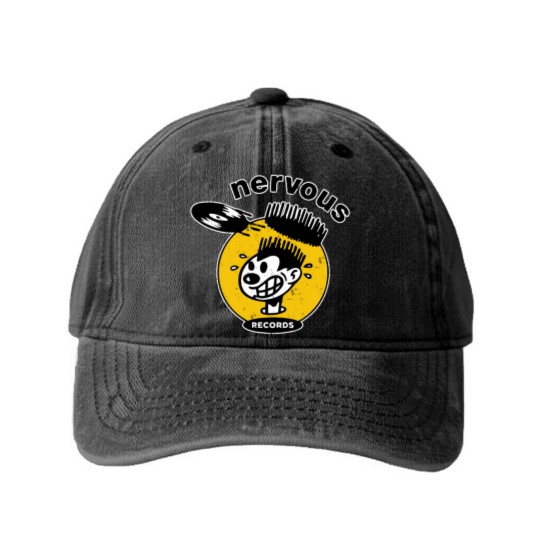 Discover Vintage Nervous vinyl - Vinyl Records - Washed Denim Baseball Caps