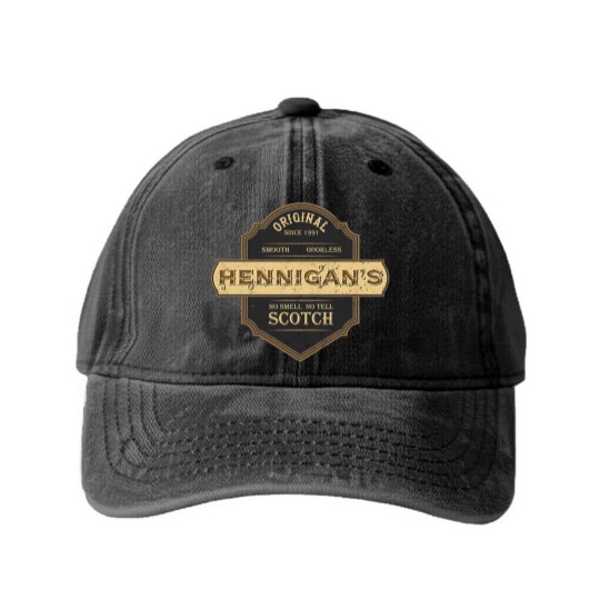 Discover Seinfeld Hennigan's Scotch Seinfeld Washed Denim Baseball Caps