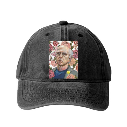 Discover Larry David Washed Denim Baseball Caps - Larry David Washed Denim Baseball Caps