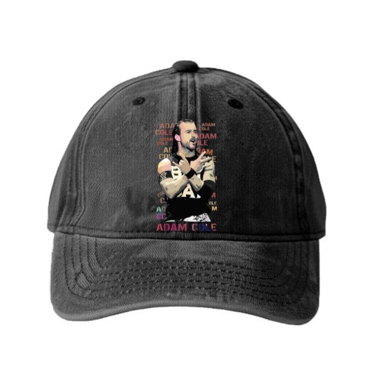 Discover The Power Adam Cole - Adam Cole - Washed Denim Baseball Caps