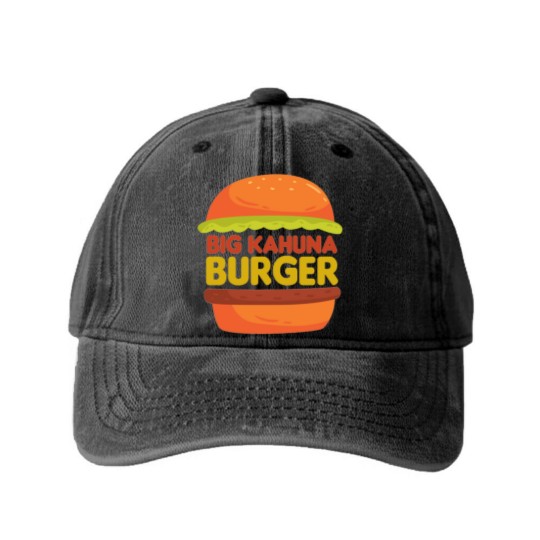Discover Big Kahuna Burger Washed Denim Baseball Caps