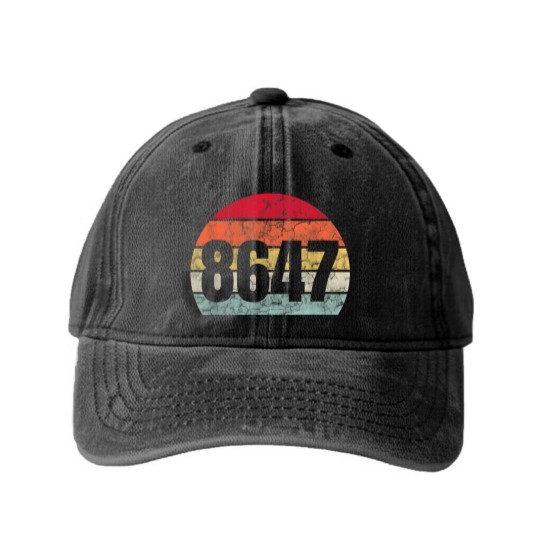 Discover 8647 Vintage Washed Denim Baseball Caps