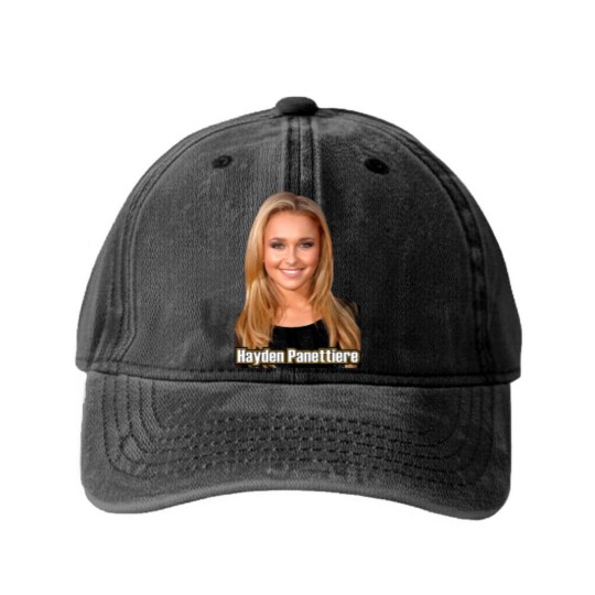 Discover Hayden Panettiere Washed Denim Baseball Caps