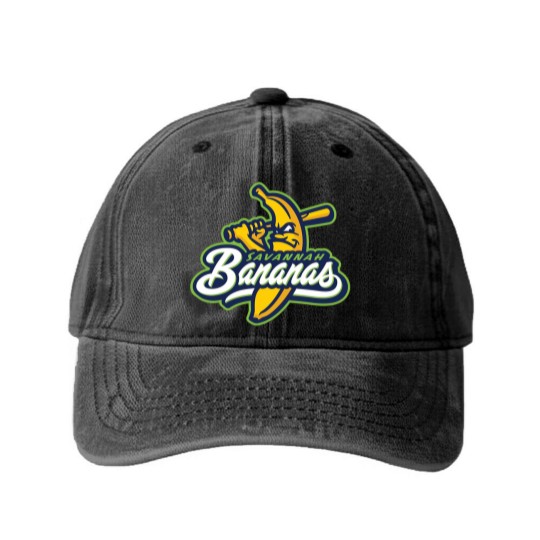 Discover #Savannah #Bananas Baseball Men Women Washed Denim Baseball Caps