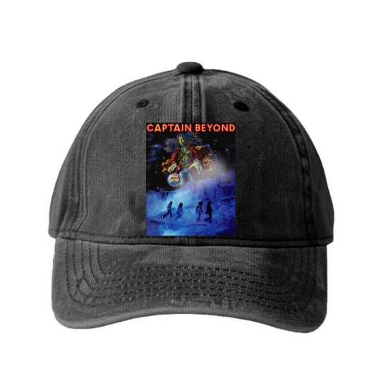 Discover Captain Beyond Washed Denim Baseball Caps