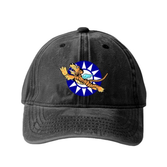 Discover Flying Tigers - Flying Tigers - Washed Denim Baseball Caps