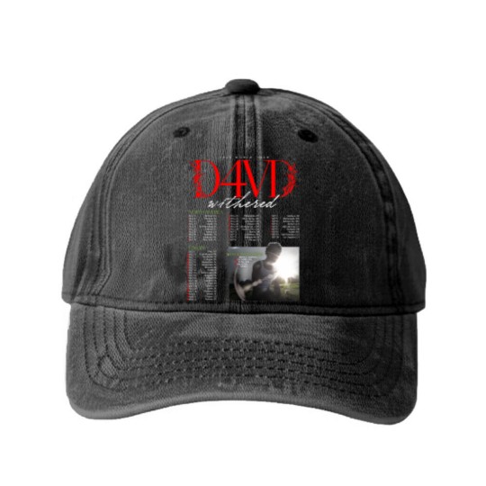 Discover D4VD Withered 2025 World Tour Dates Washed Denim Baseball Caps