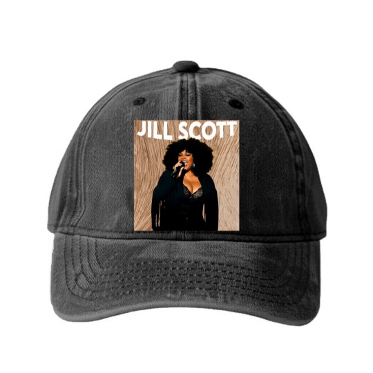 Discover jill scott Washed Denim Baseball Caps