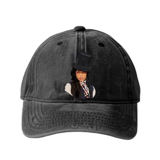 Discover Erykah Badu - Erykah Badu - Washed Denim Baseball Caps