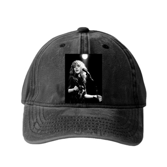 Discover Stevie Graphic Washed Denim Baseball Caps, Nick tour