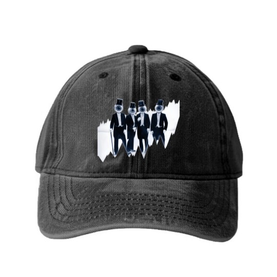 Discover The Residents Washed Denim Baseball Caps