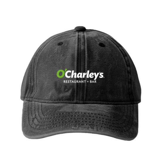 Discover O Charley's Favourite Food Fan Washed Denim Baseball Caps