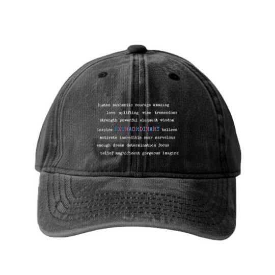 Discover Extraordinary Transgender LGBTQ Proud Pride - Transgender Pride - Washed Denim Baseball Caps