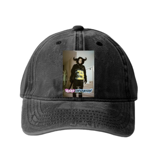 Discover Harmony Korine EDGLRD Baby Invasion Movie 2025 NYC Release Party Washed Denim Baseball Caps
