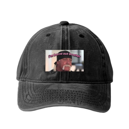 Discover Hulk Hogan Washed Denim Baseball Caps