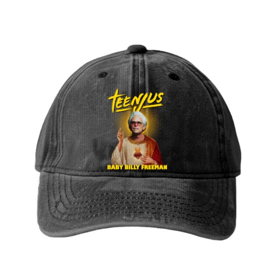 Discover TEENJUS BABY BILLY FREEMAN - TEEN JESUS - YELLOW - Teenjus - Washed Denim Baseball Caps