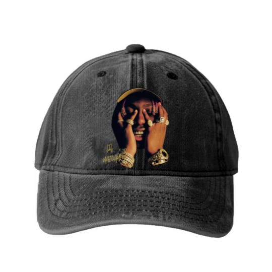 Discover Lil Wayne Vintage Washed Washed Denim Baseball Caps