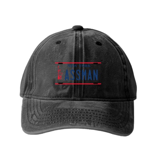 Discover Seinfeld - Assman - Seinfeld - Washed Denim Baseball Caps