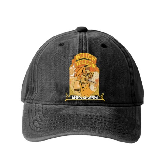 Discover DONOVAN Pied Piper Washed Denim Baseball Caps