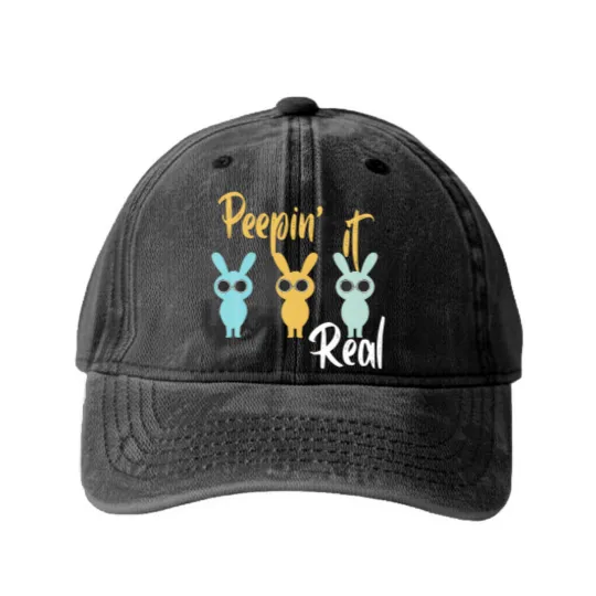 Discover The Grill Sergeant Funny Father's Day BBQ Dad Joke Washed Denim Baseball Caps