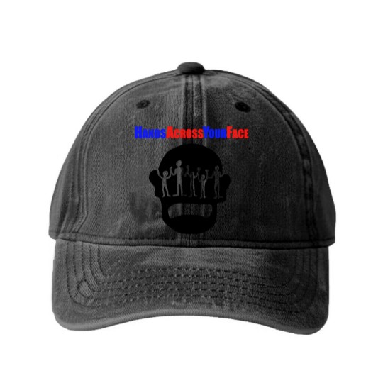 Discover Hands Across Your Face Ramones Johnny Joey Dee Dee Something To Believe In Punk Rock Unisex Heavy Cotton Washed Denim Baseball Caps