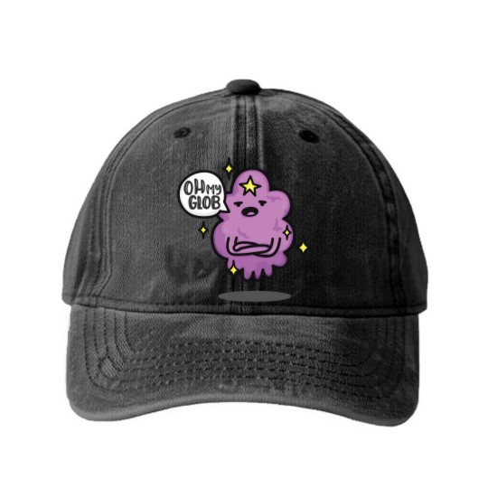 Discover OMG Lumpy Space Princess Washed Denim Baseball Caps