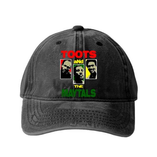 Discover Retro Vintage Toots And The Maytals Gift For Everyone Classic Washed Denim Baseball Caps