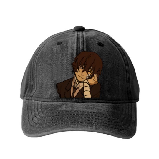 Discover Dazai Osamu - Dazai Osamu - Washed Denim Baseball Caps