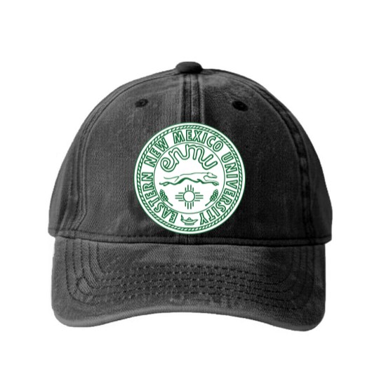 Discover Eastern New Mexico University style Washed Denim Baseball Caps
