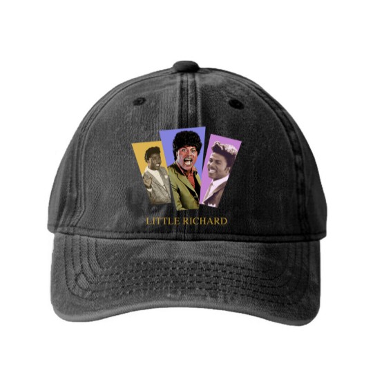Discover Little Richard Classic Washed Denim Baseball Caps Washed Denim Baseball Caps