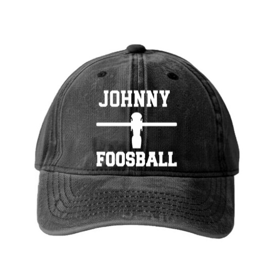 Discover Foosball Washed Denim Baseball Caps