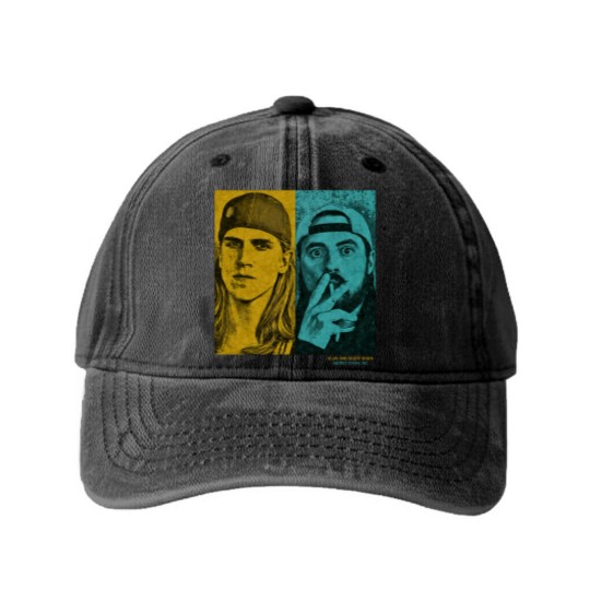 Discover Jay and Silent Bob. - Jay And Silent Bob - Washed Denim Baseball Caps