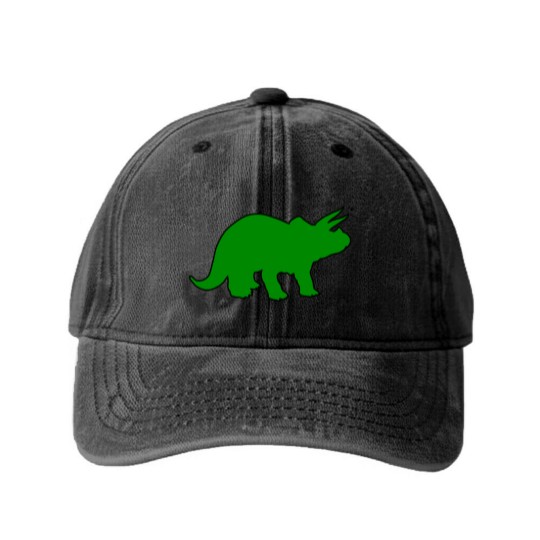 Discover dino 141 Washed Denim Baseball Caps