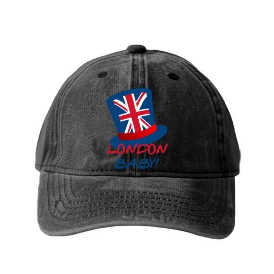 Discover Joey s London Hat London Baby Washed Denim Baseball Caps