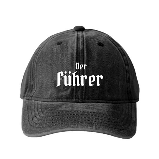 Discover Der fuhrer Washed Denim Baseball Caps