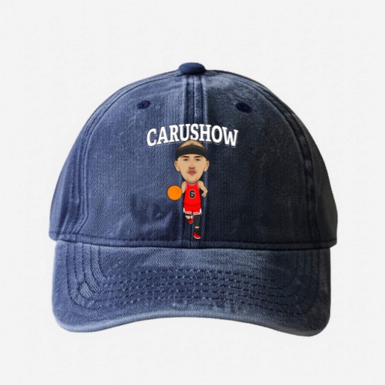 Discover Carushow! - Alex Caruso - Washed Denim Baseball Caps