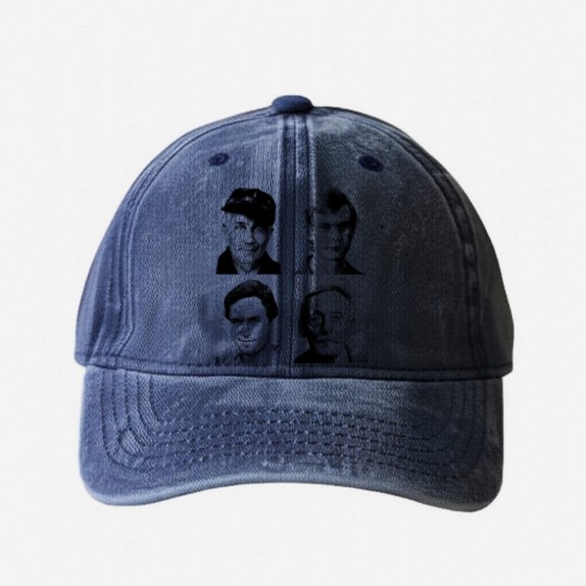 Discover American Serial Killer - Ted Bundy - Washed Denim Baseball Caps