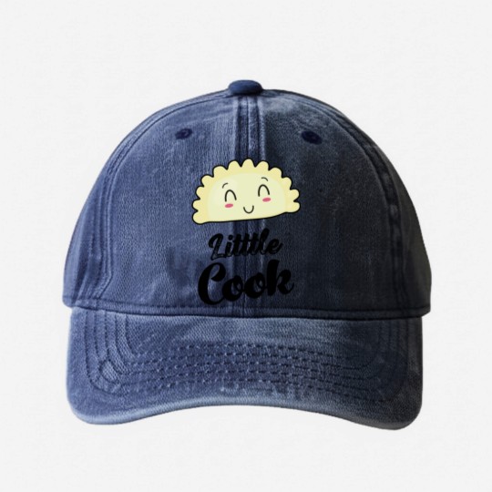 Discover Little cook future cook Mom cook Dad cook Baby Washed Denim Baseball Caps