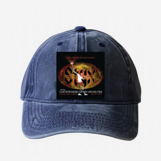 Discover Styxs is an American rock band from Chicago Es Essential Washed Denim Baseball Caps