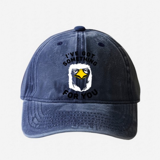 Discover Eagleman Washed Denim Baseball Caps