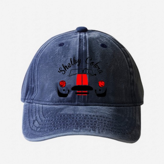 Discover Shelby Cobra Old Style - Shelby Cobra - Washed Denim Baseball Caps
