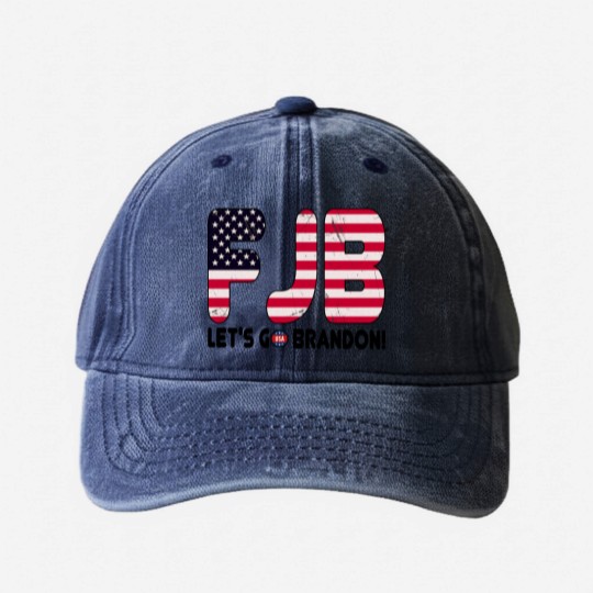 Discover Fjb Go Brandon Washed Denim Baseball Caps