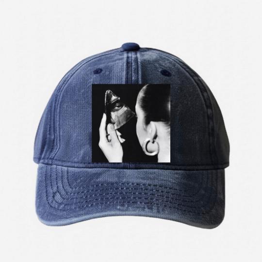 Discover SADEVILLAIN Eternal Washed Denim Baseball Caps